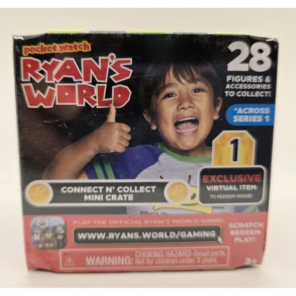 📀 Ryan's World‎ Connect N' Collect Mini Crate - Surprise NEW